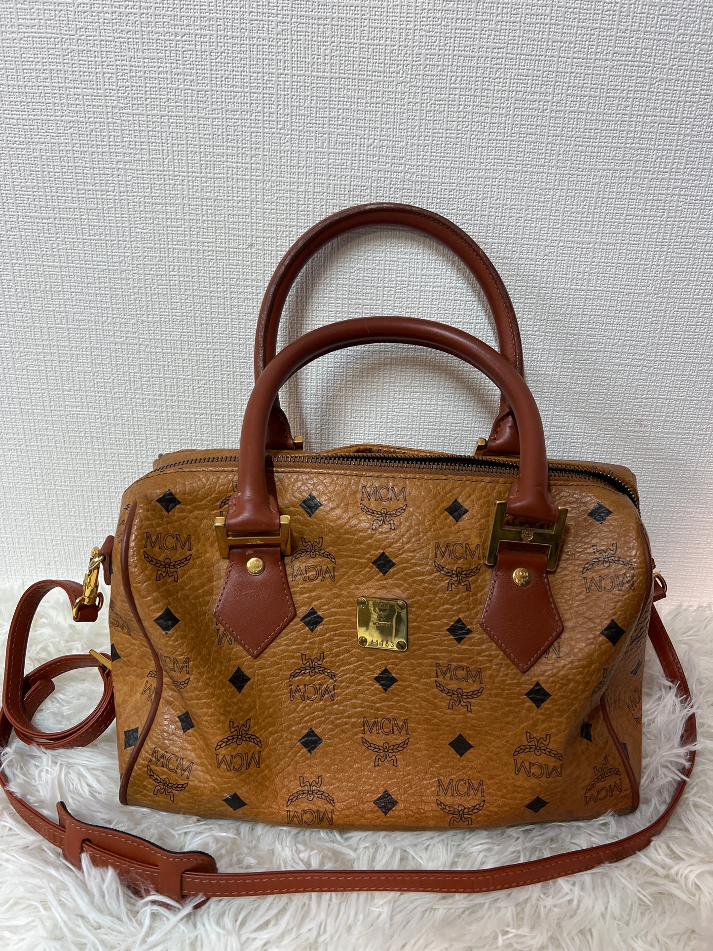 MCM ブラウン系 Shoulder Bags A-15084