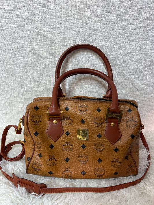 MCM Brown Shoulder Bags A-15084