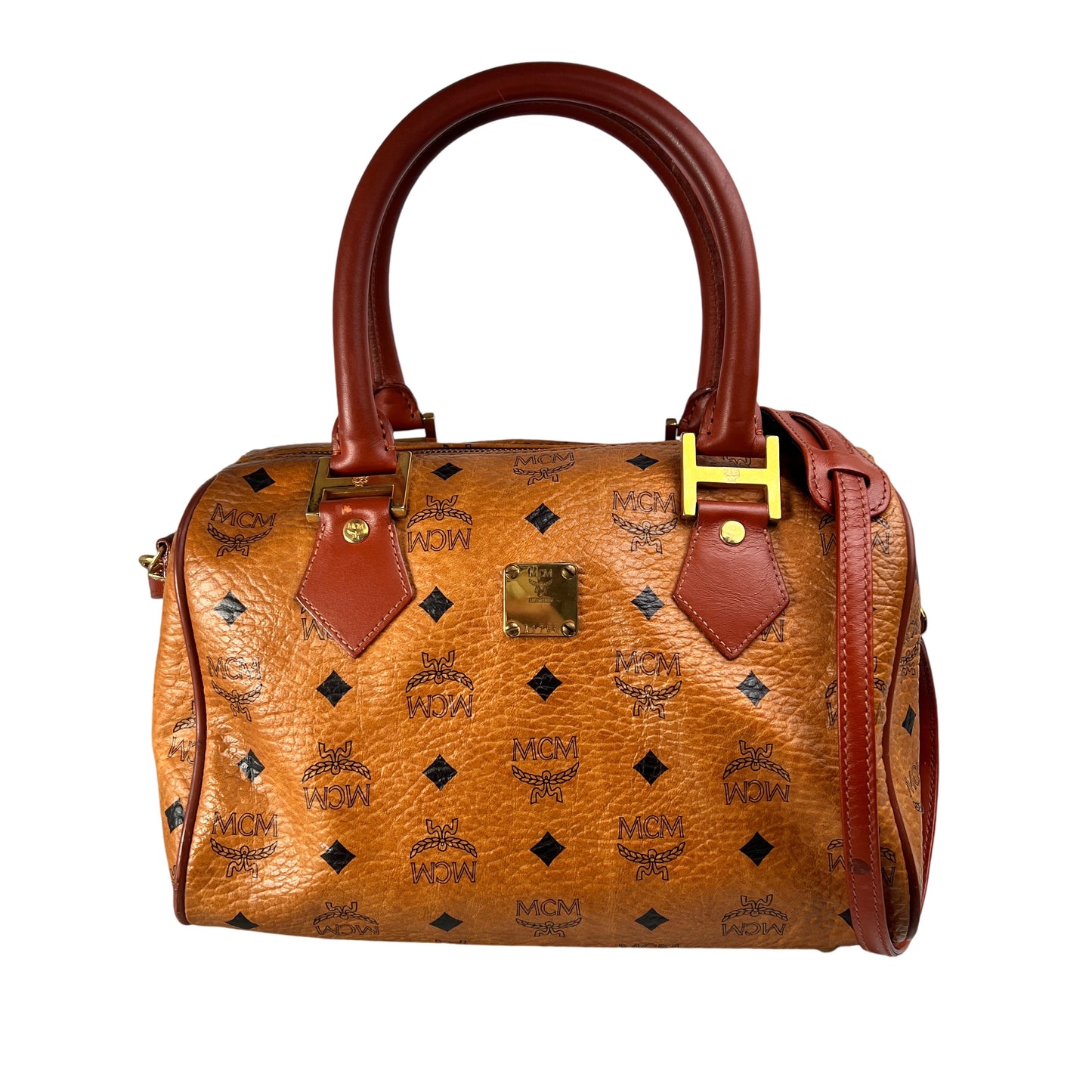 MCM Brown Shoulder Bags A-15084
