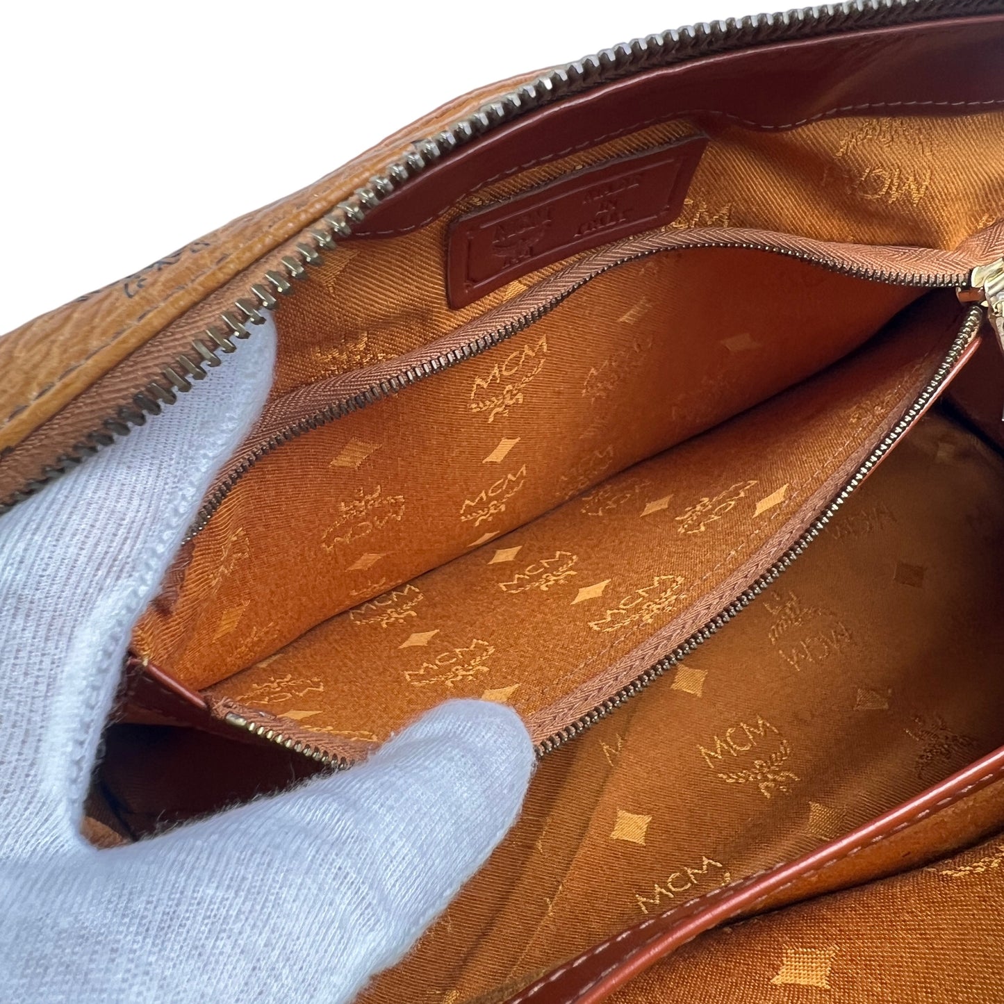 MCM Brown Shoulder Bags A-15084
