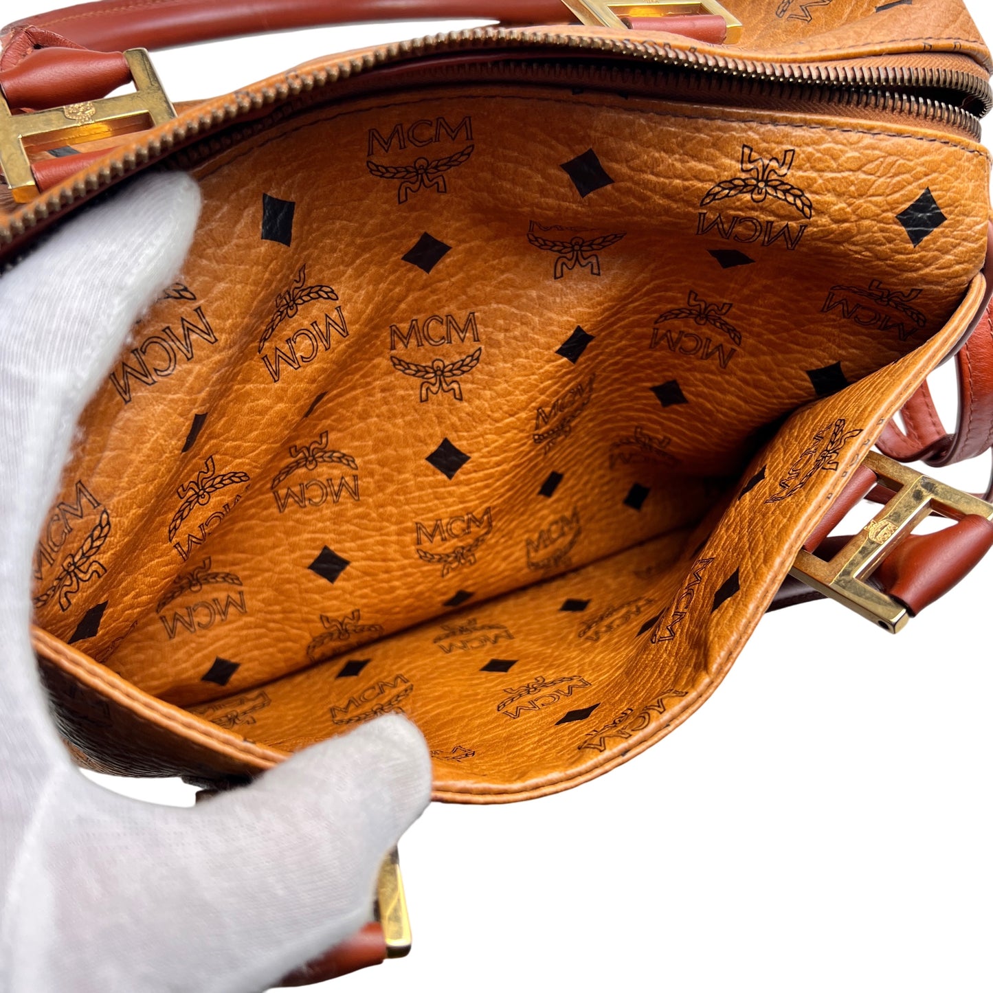 MCM Brown Shoulder Bags A-15084