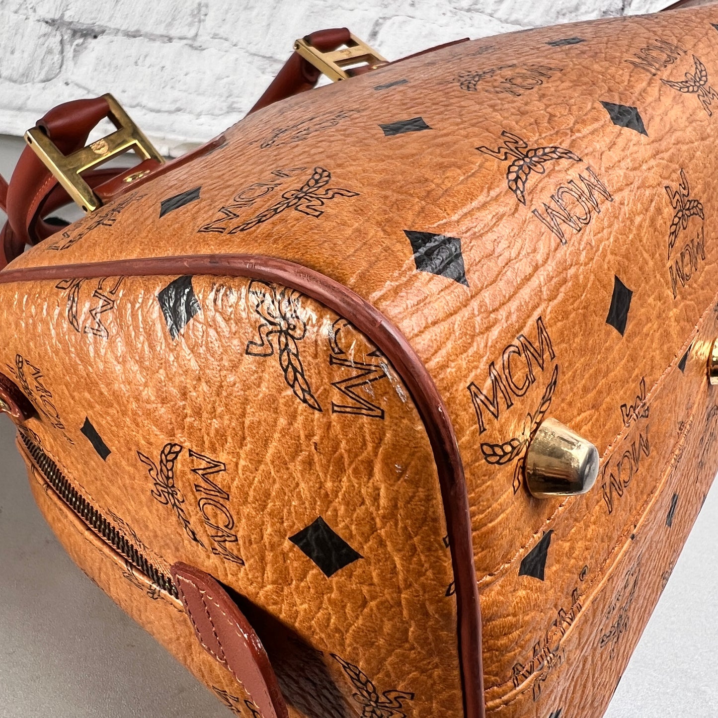 MCM Brown Shoulder Bags A-15084