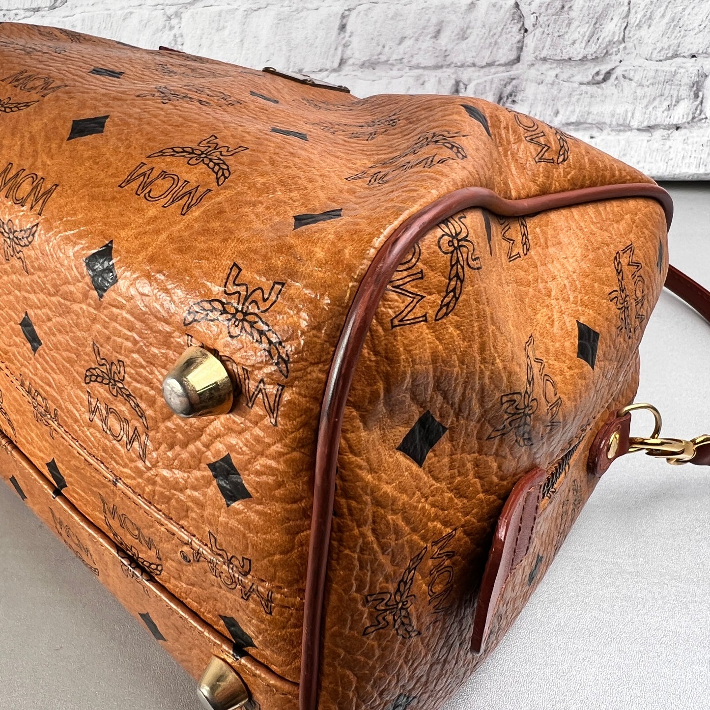 MCM Brown Shoulder Bags A-15084