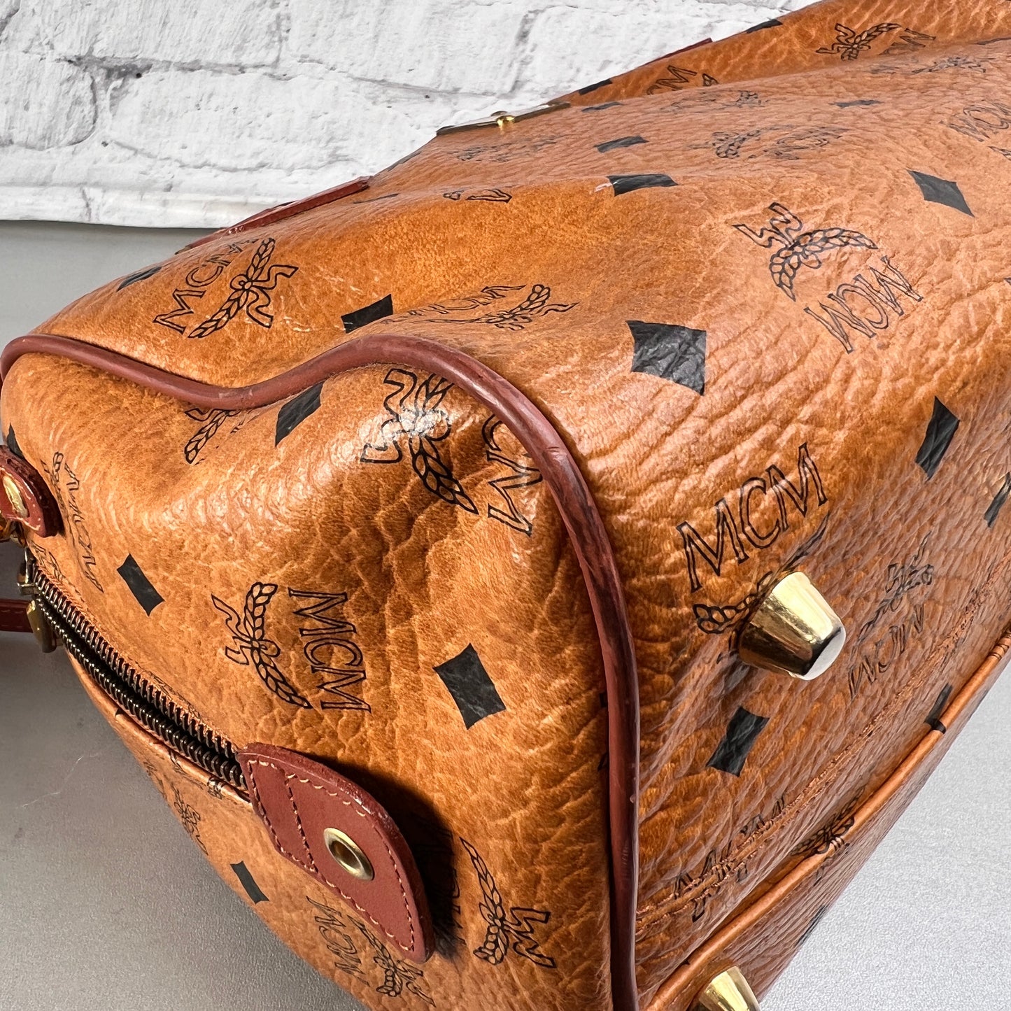 MCM Brown Shoulder Bags A-15084
