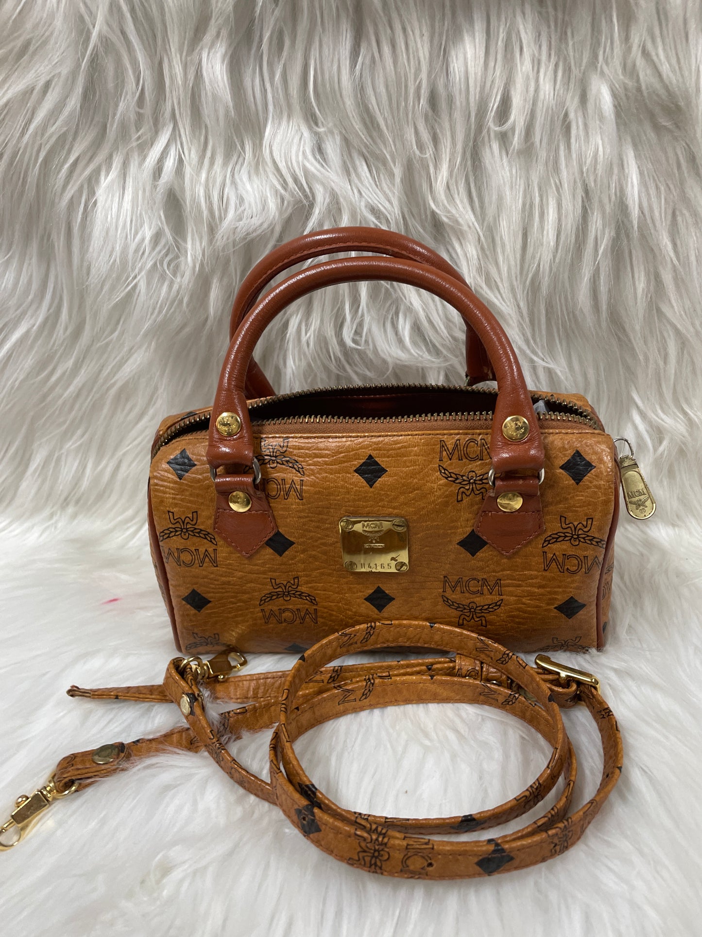 MCM ブラウン系 Travel Bags A-15085