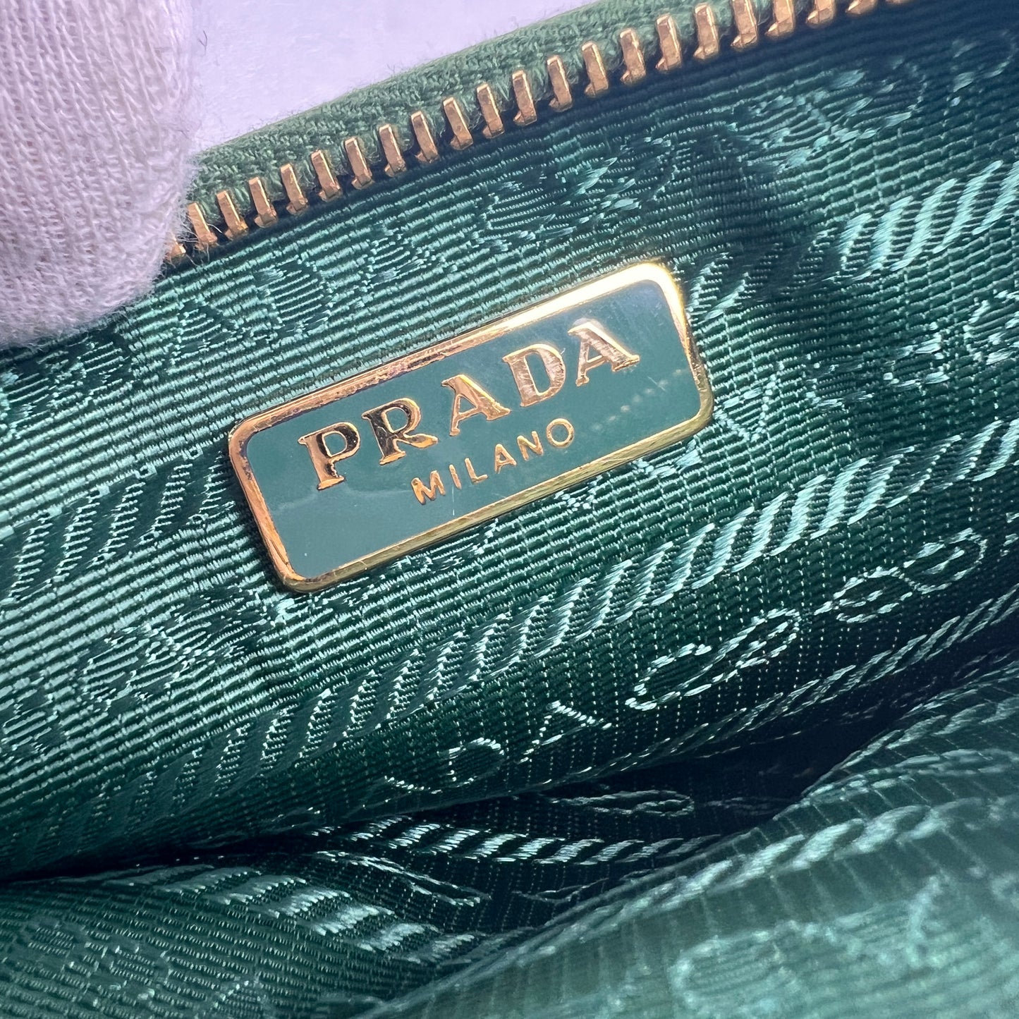 Prada Green Pouches A-15101