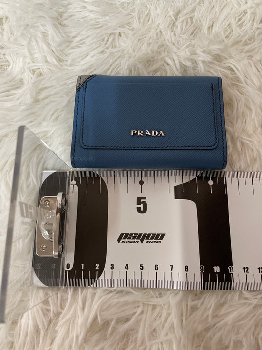 Prada ブルー系 Wallets A-15123