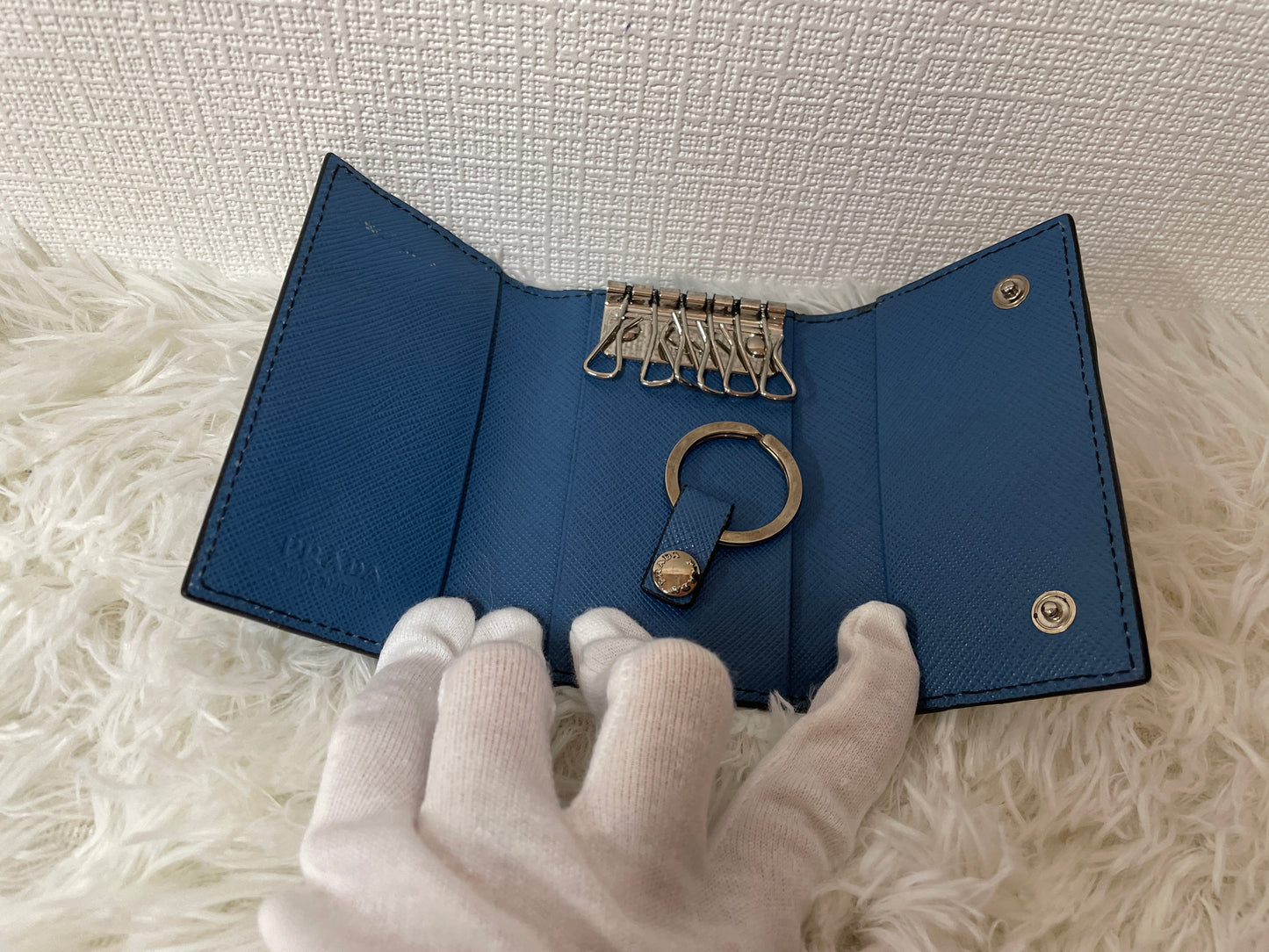 Prada ブルー系 Wallets A-15123