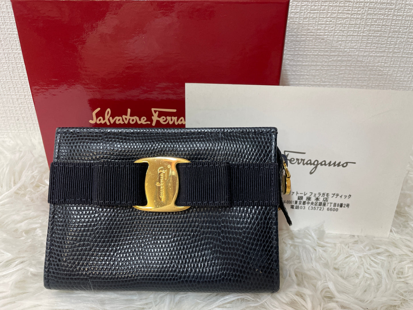 Ferragamo ブルー系 Pouches A-15128