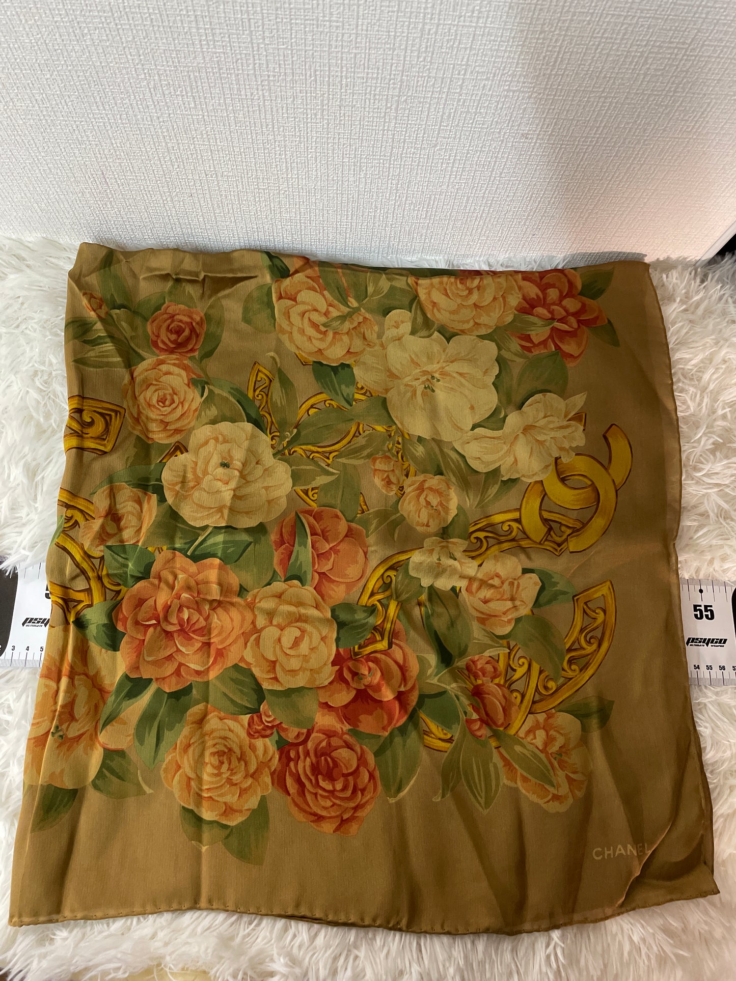 Chanel ブラウン系 Scarves A-15140