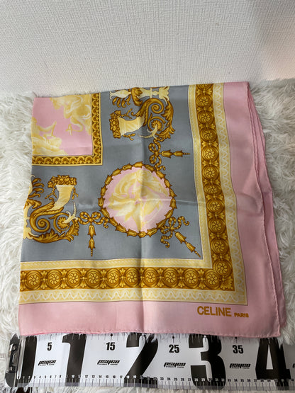 Celine ピンク系 Scarves A-15150