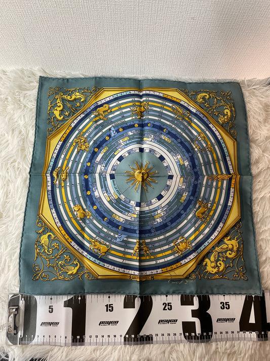 Hermes ブルー系 Scarves A-15151