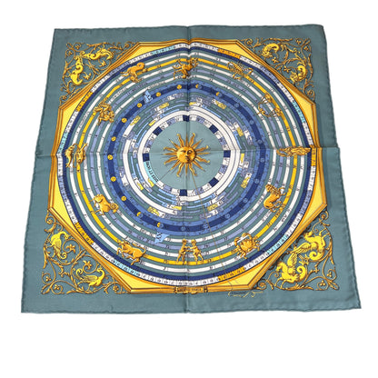 Hermes Blue Scarves A-15151