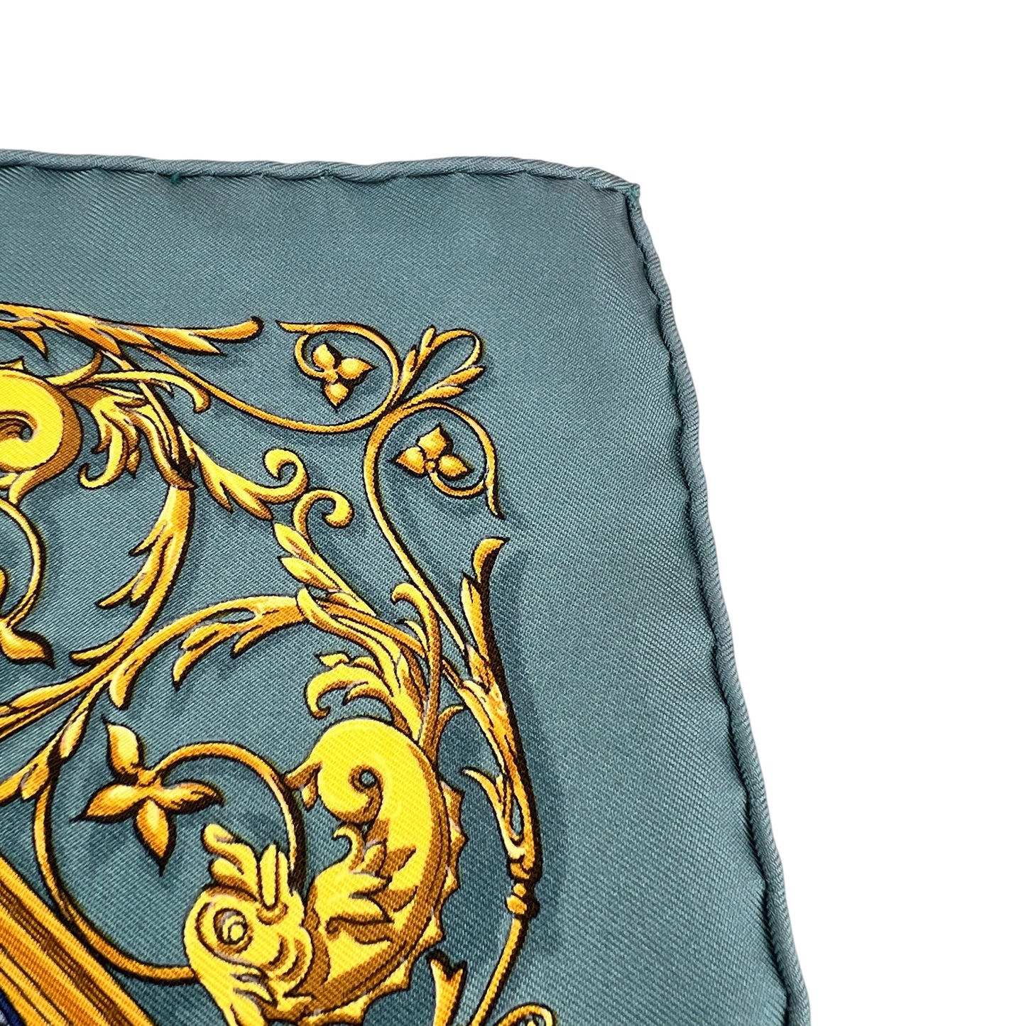 Hermes Blue Scarves A-15151