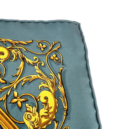 Hermes Blue Scarves A-15151