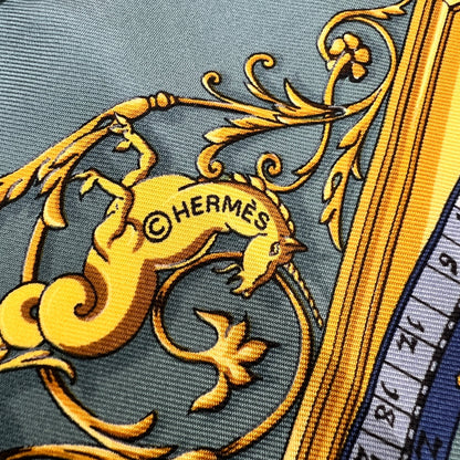 Hermes Blue Scarves A-15151
