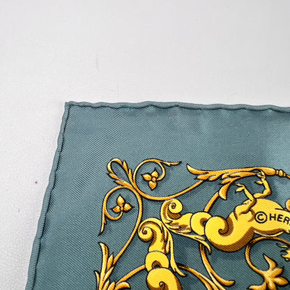 Hermes Blue Scarves A-15151