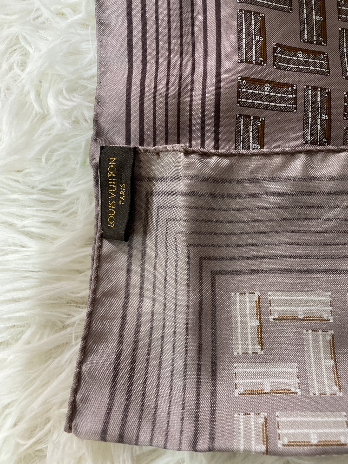 ルイ・ヴィトン ベージュ系 Scarves A-15175