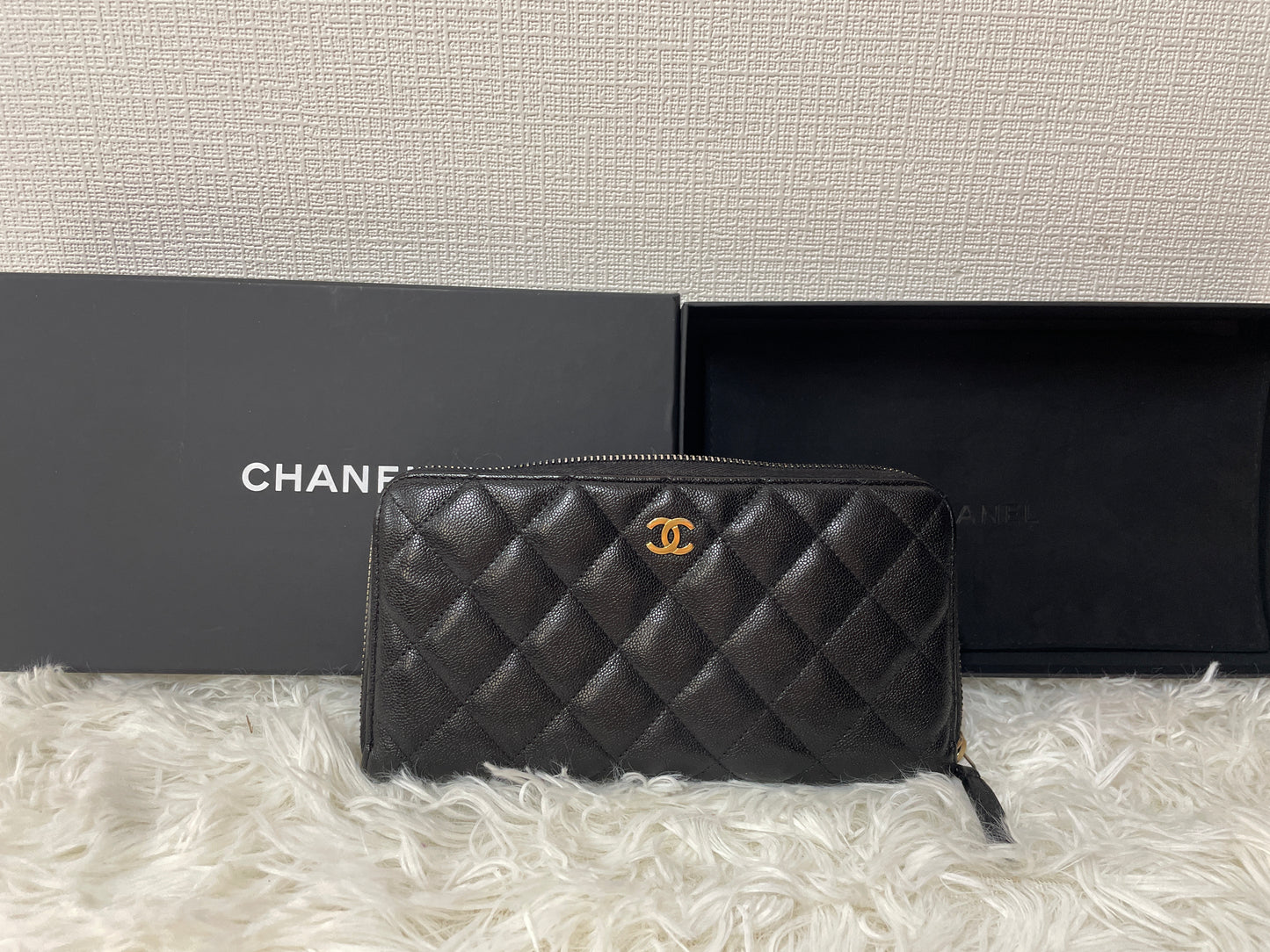 Chanel ブラック系 Wallets A-15189