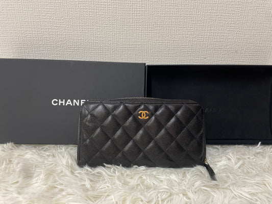 Chanel ブラック系 Wallets A-15189