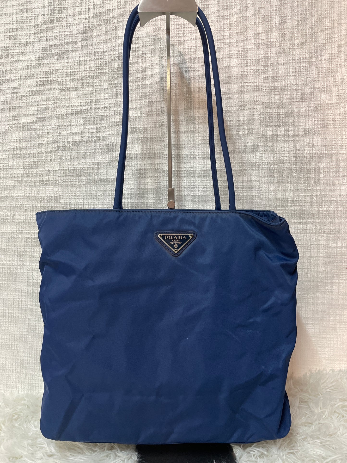 Prada ブルー系 Tote Bags A-15198
