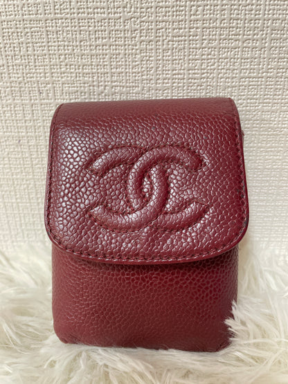 Chanel レッド系 Pouches A-15200