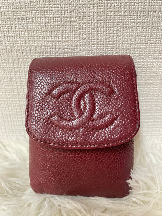 Chanel レッド系 Pouches A-15200
