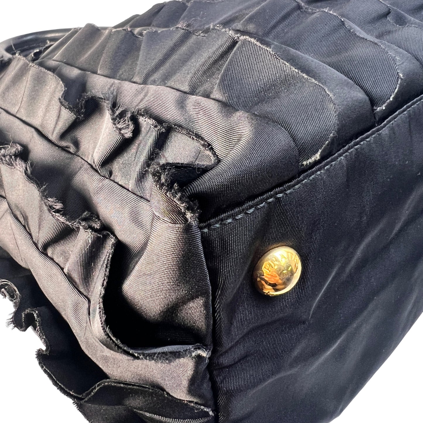 Prada Black Handle Bags A-15208