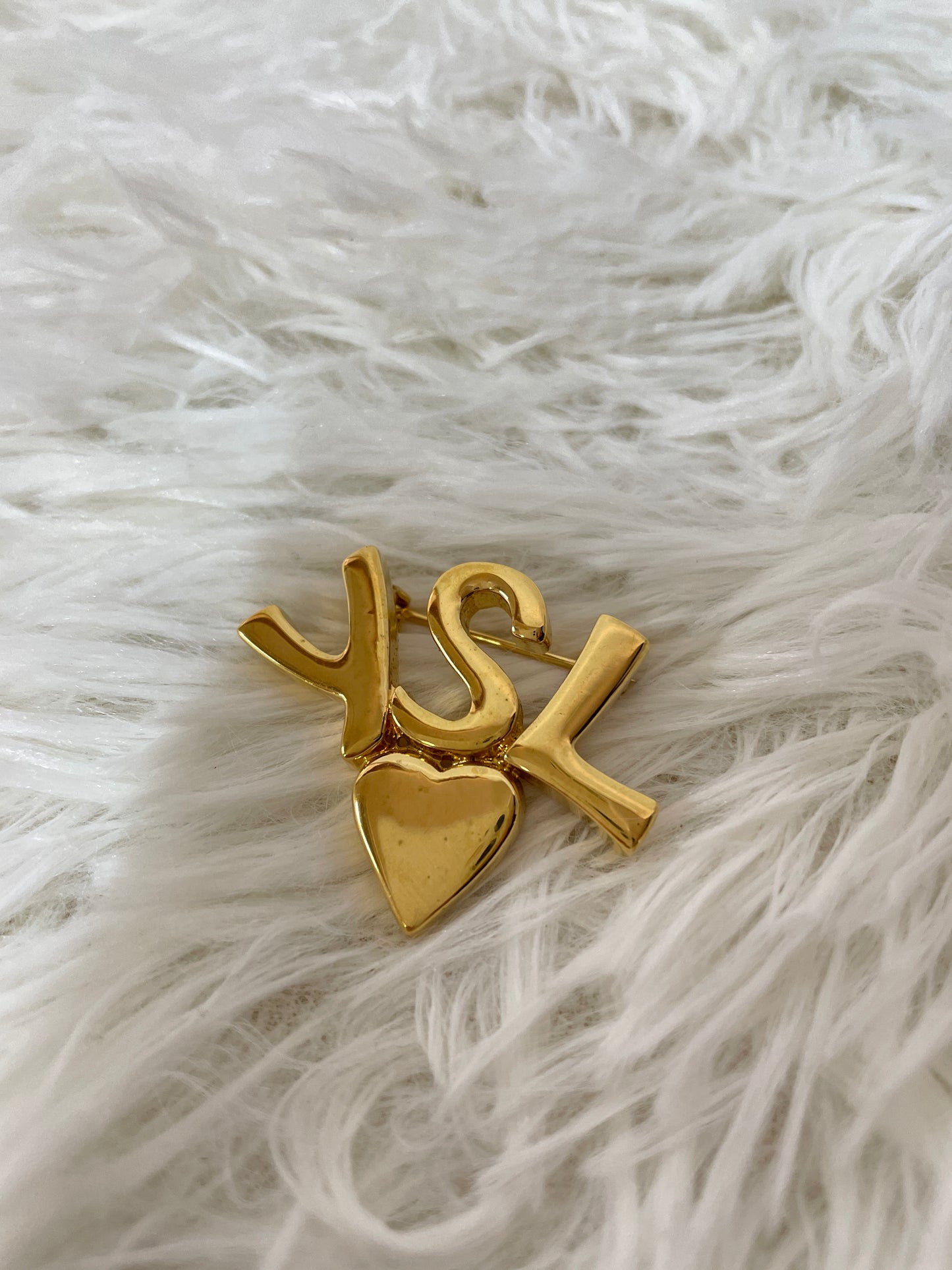 Saint Laurent ゴールド系 Brooches A-15223