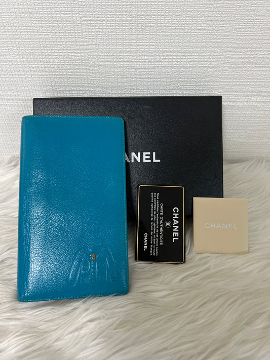 Chanel Blue Wallets A-15247