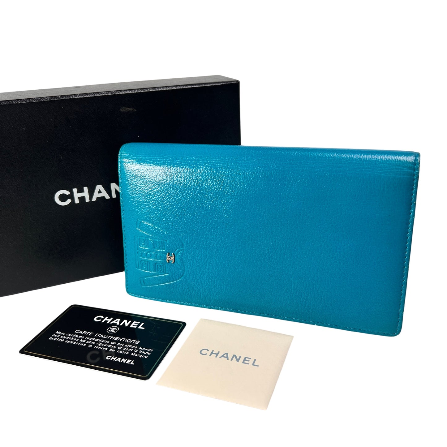 Chanel Blue Wallets A-15247