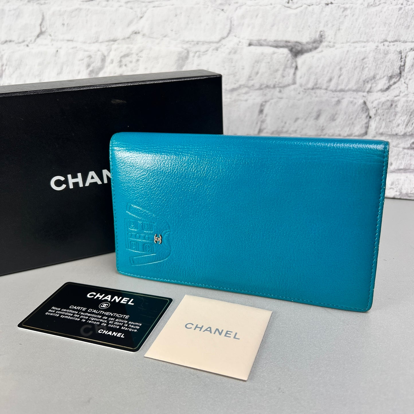 Chanel Blue Wallets A-15247
