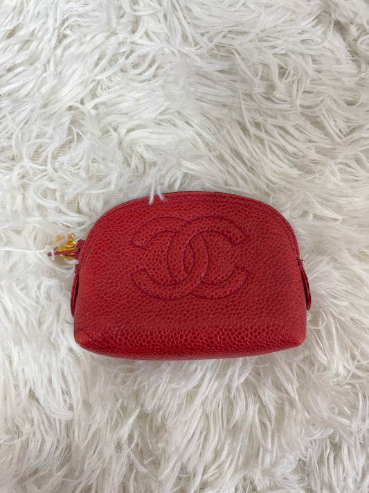 Chanel Red Pouches A-15249