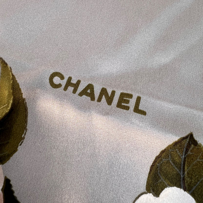 Chanel Gray Scarves A-15252