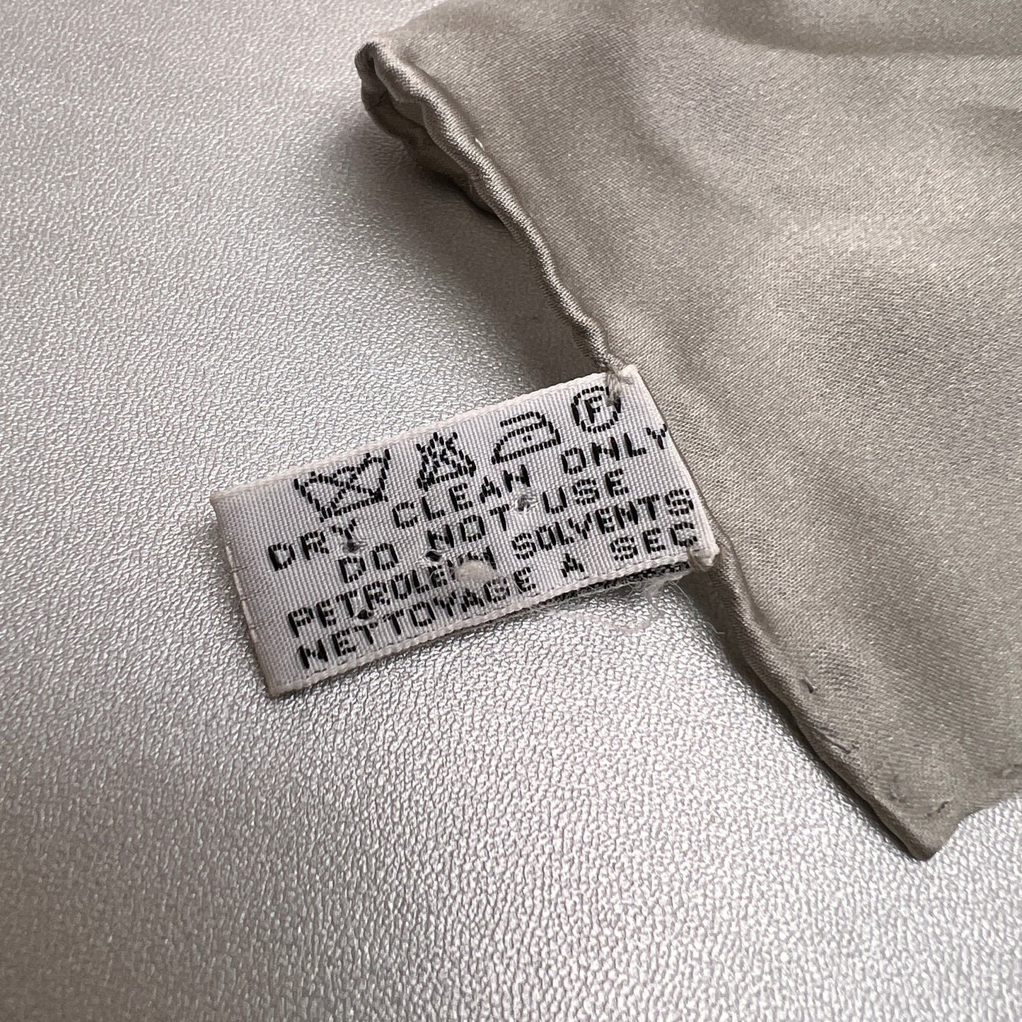 Chanel Gray Scarves A-15252