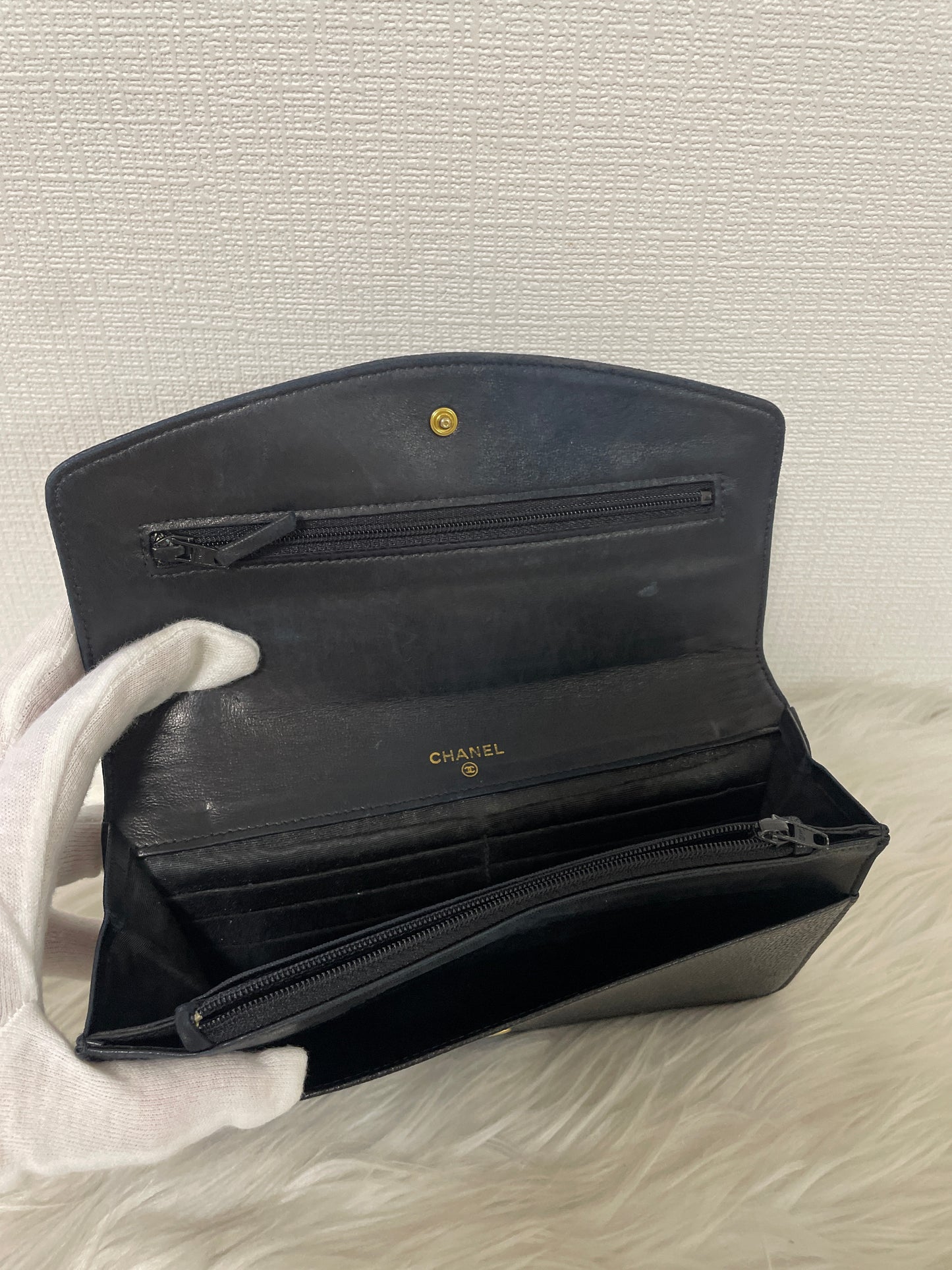 Chanel Black Wallets A-15256