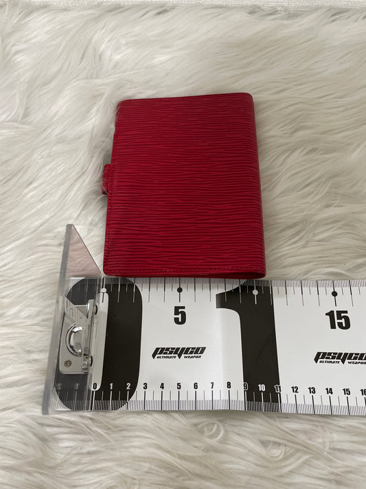 Louis Vuitton Red Wallets A-15258