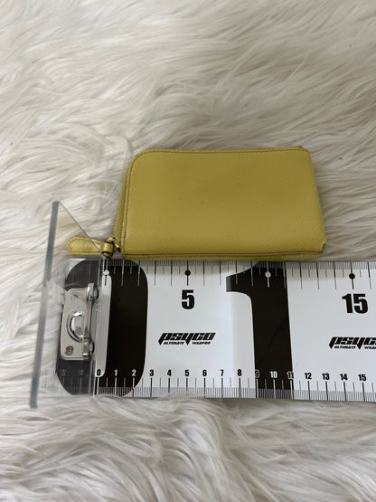 Prada Yellow Wallets A-15278