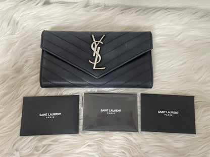 Saint Laurent Black Wallets A-15281