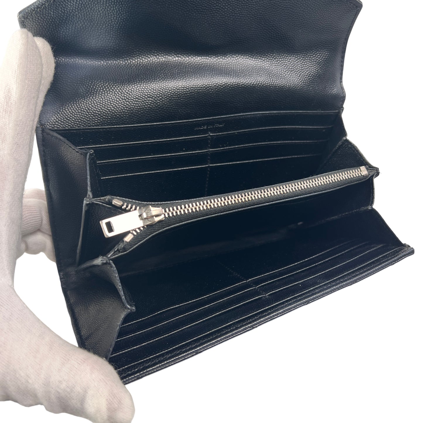 Saint Laurent Black Wallets A-15281