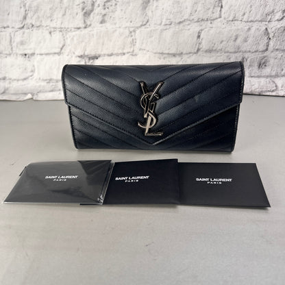 Saint Laurent Black Wallets A-15281