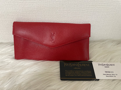 Saint Laurent Red Wallets A-15284