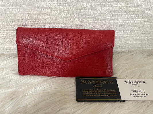 Saint Laurent Red Wallets A-15284