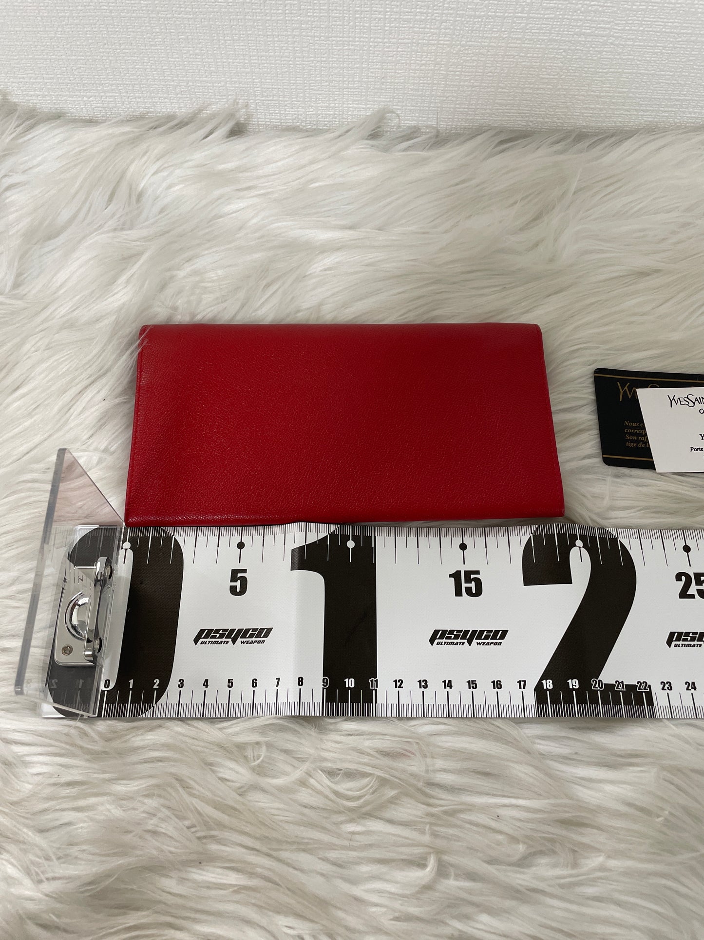 Saint Laurent Red Wallets A-15284