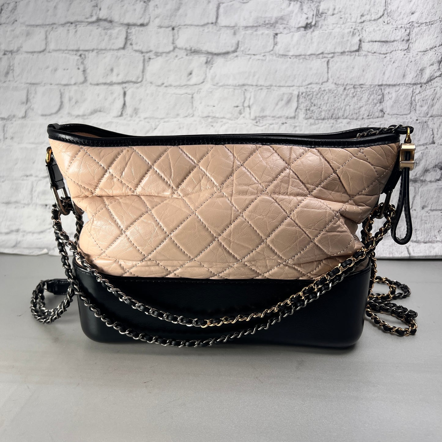 Chanel Beige Handle Bags A-15301