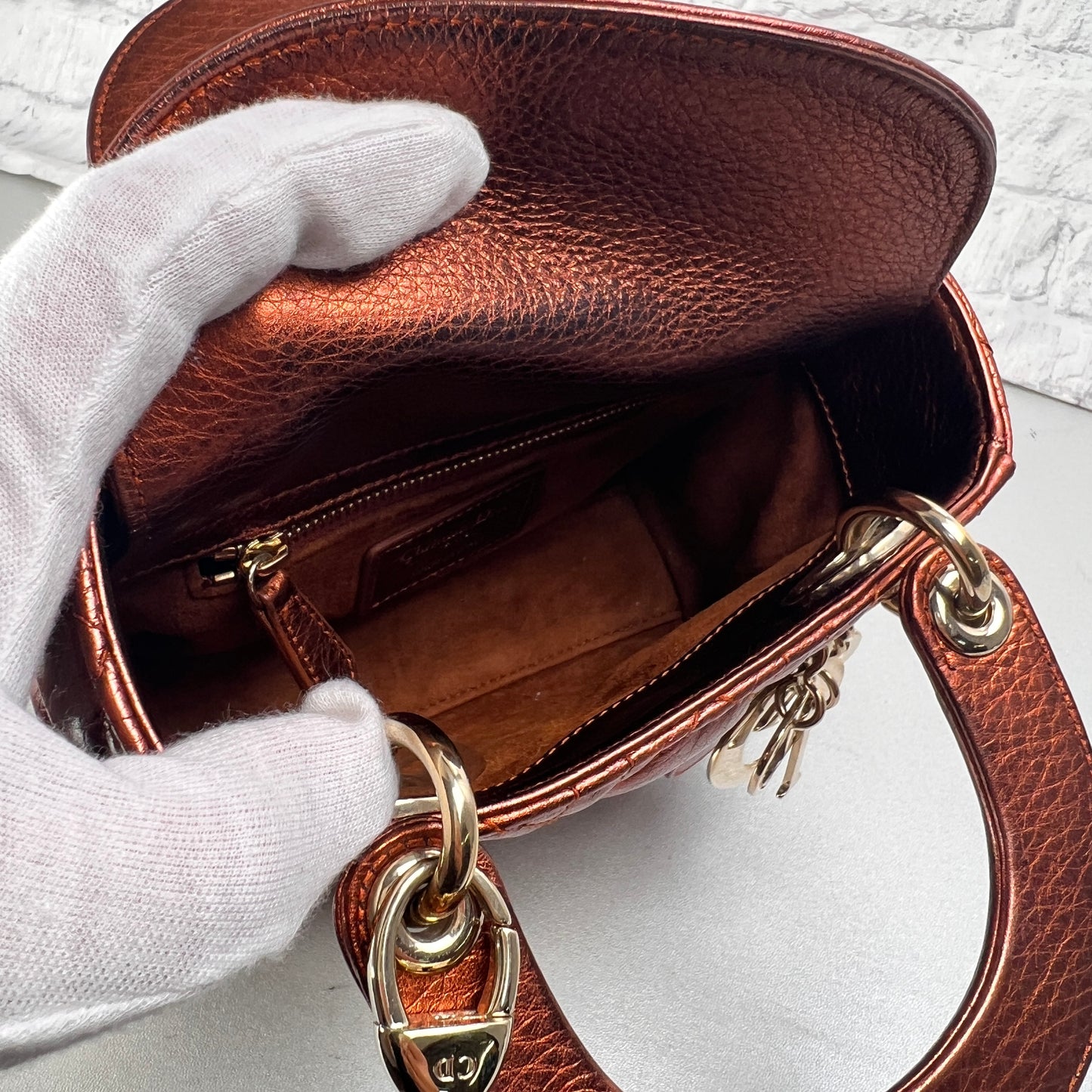 Dior Brown Handle Bags A-15308