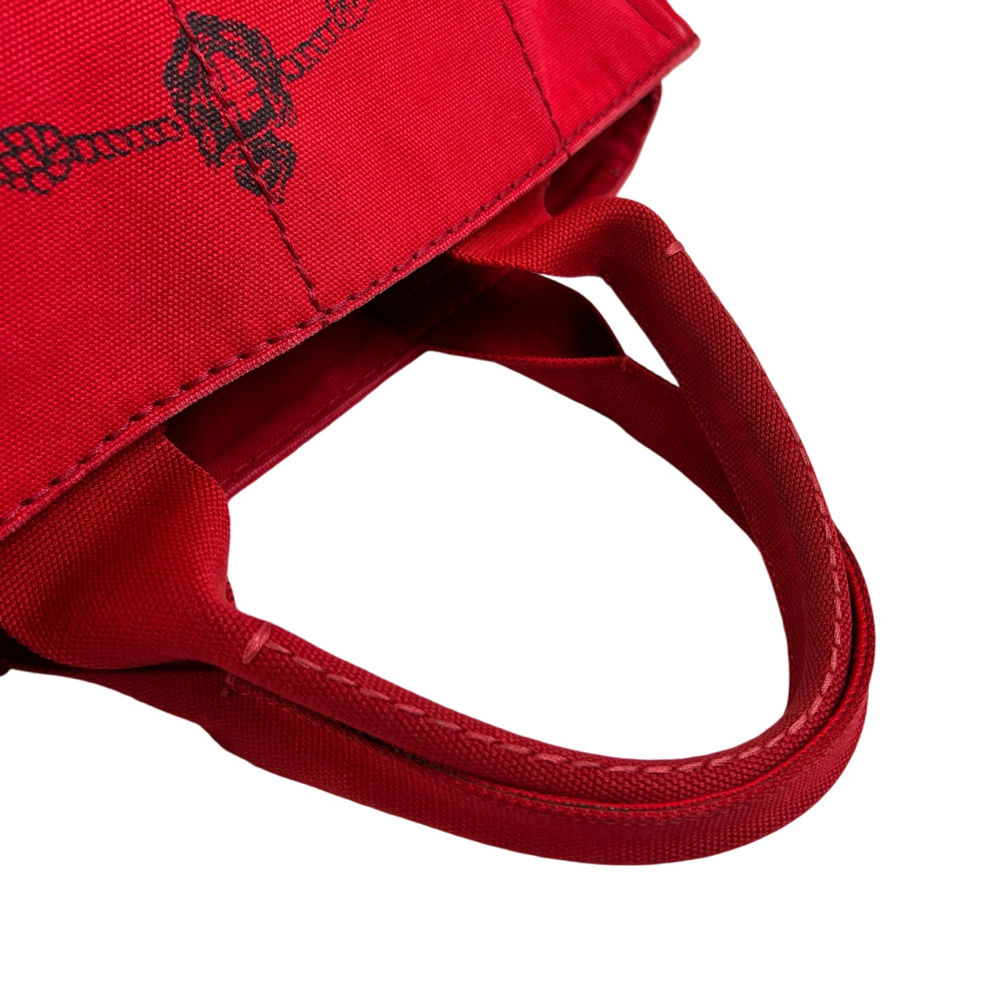 Prada Red Tote Bags A-15312