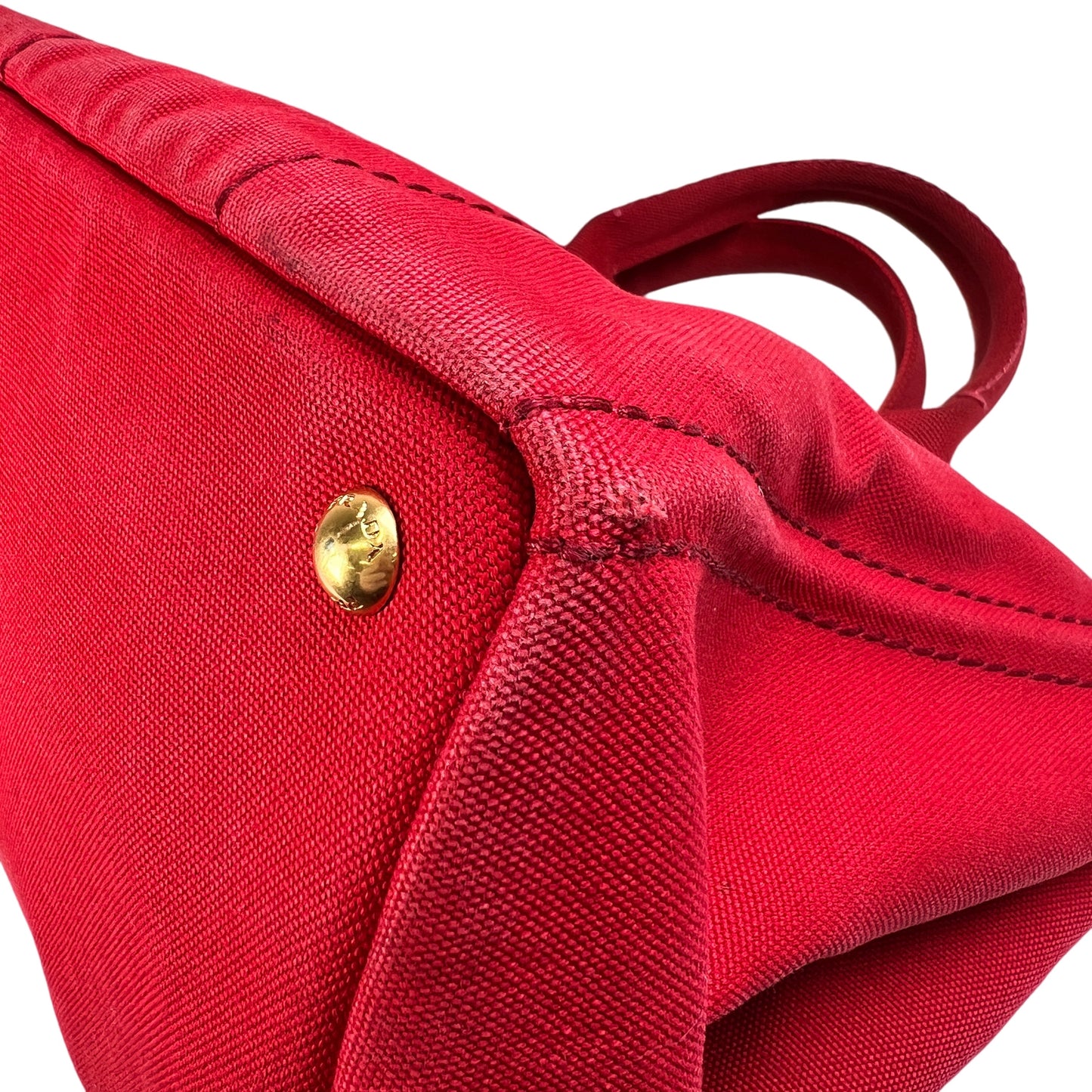 Prada Red Tote Bags A-15312