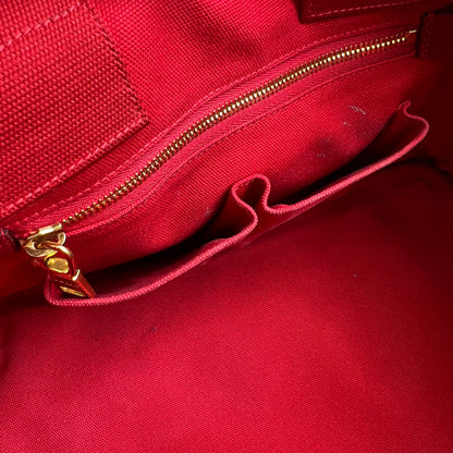 Prada Red Tote Bags A-15312