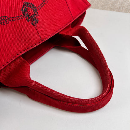 Prada Red Tote Bags A-15312